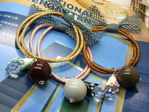 甜美发饰新风尚 韩国百款打结蝴蝶结清新发圈宝石水钻头绳