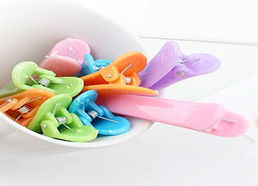 糖果色鸭嘴一字夹 漂亮妹妹美发盘发必备的时尚小饰品