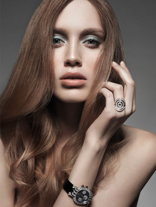 法式优雅与时尚艺术的碰撞 Cyril Lagel镜头下的艺发首饰女郎